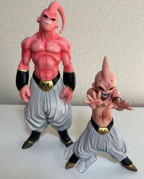 【開封品】一番くじドラゴンボール 魔人ブウフィギュア 2種 ドラゴンボールフィギュア F賞 C賞