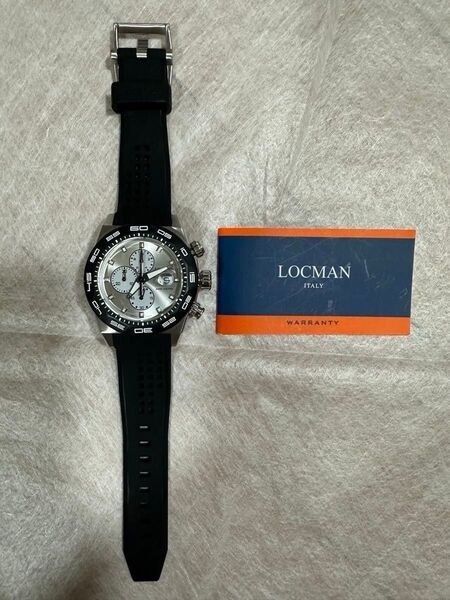 LOCMAN ステルス300METORI Ref.217 クロノグラフ ブラック 腕時計