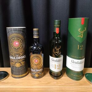新品未開封箱付き ゴールドロンズ & グレンフィディック12年