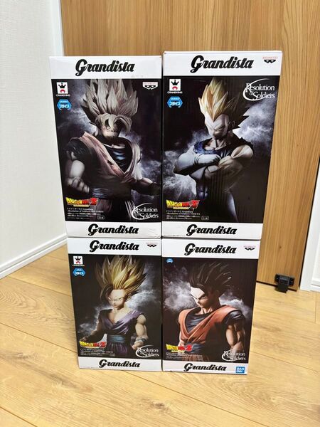 ドラゴンボール Grandista グランディスタ 孫悟空 ベジータ 孫悟飯 アルティメット悟飯 ドラゴンボール フィギュア