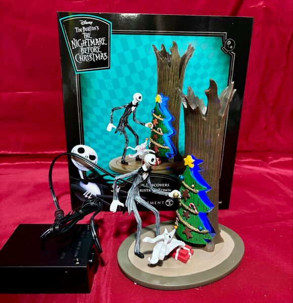 Department56 ナイトメアビフォアクリスマス ゼロ enesco 置物 エネスコ フィギュアリン ジャック ライト