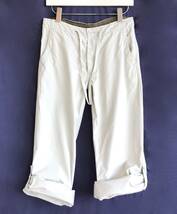 Gap ギャップ ボトムス メンズXS 2way カーゴパンツ 長さ調節可 ショートパンツ 白グレー コットン D297_画像2