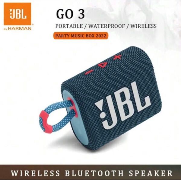 JBL GO 3 ワイヤレスBluetoothスピーカー