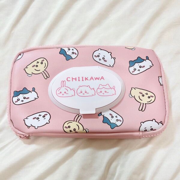 ちいかわ ハチワレ うさぎ マルチティッシュポーチ しまむら ピンク