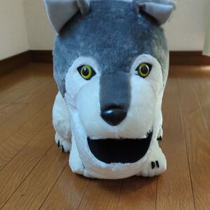 シャクレルプラネットオオカミ ぬいぐるみ 特大 インテリア