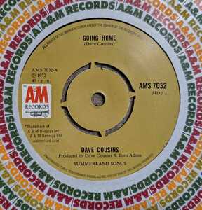 Dave Cousins-Going Home/Ways And Means★英Orig.美品7&#34;/Strawbs