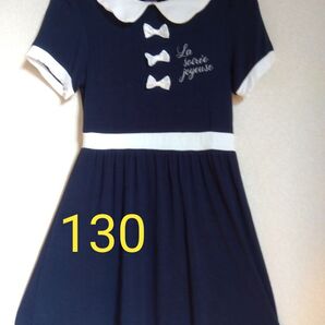 ワンピース 半袖 女の子 130