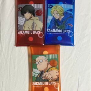 サカモトデイズ ミニクリアケース 3種セット 坂本太郎 朝倉シン 南雲