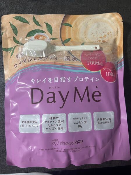 新品 チョコザップ デイミープロテイン ロイヤルミルクティー風味 約1ヶ月分 鉄 ビタミンC コラーゲンペプチド プラセンタ配合