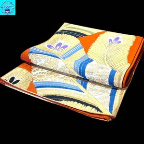 六通柄袋帯 松文様 金銀糸 振袖 黒留袖 色留袖 訪問着 パーティー フォーマル