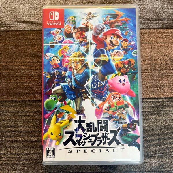 Switch 大乱闘スマッシュブラザーズ SPECIAL ソフト ケース付き 中古 美品