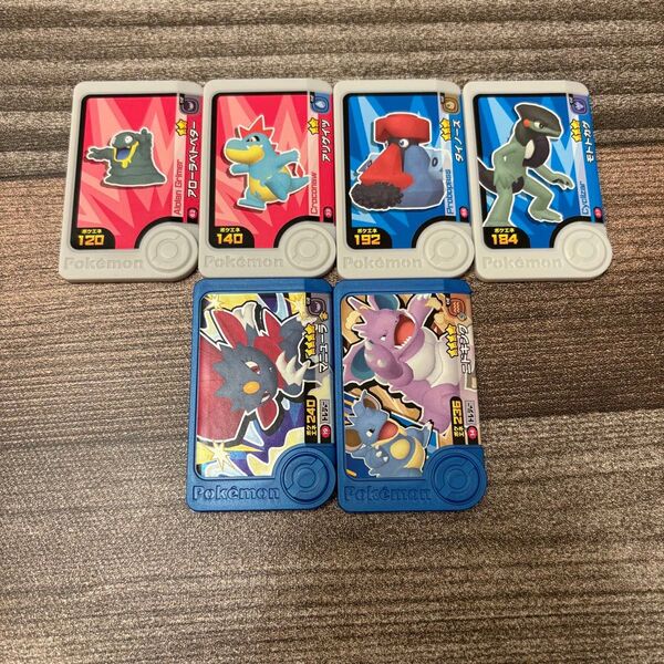 ポケモンフレンダ タグ6枚セット★4マニューラ・ニドキング入り