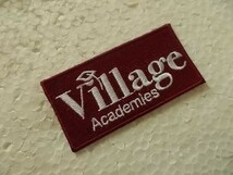 VILLAGE ACADEMIES ハーレム ビレッジ アカデミー ロゴ デザイン スクール ワッペン/パッチ 刺繍 アメリカ ビンテージ 海外 USA 455_画像2