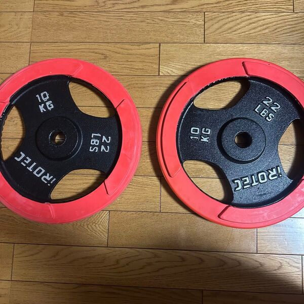 iROTEC ダンベルプレート 10kg×2