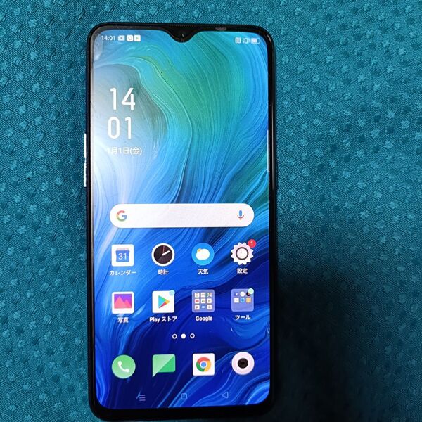 ★難あり★OPPO Reno A ブルー