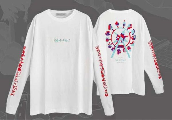 須田景凪 Ghost Pops ビッグロングスリーブTシャツ M