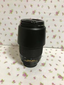  rare NIKON ED AF NIKKOR 75-300mm f4-5*6 D with a hood 