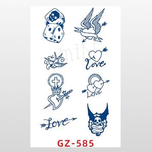 ジャグアタトゥーシール*GZ-585 ワンポイント ハロウィン