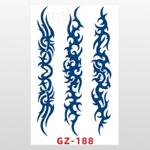 ジャグアタトゥーシール*GZ-188 トライバル