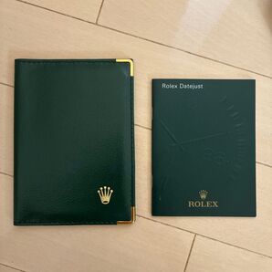 【良品】ROLEX ロレックス カードケース パスポートケース 冊子付き