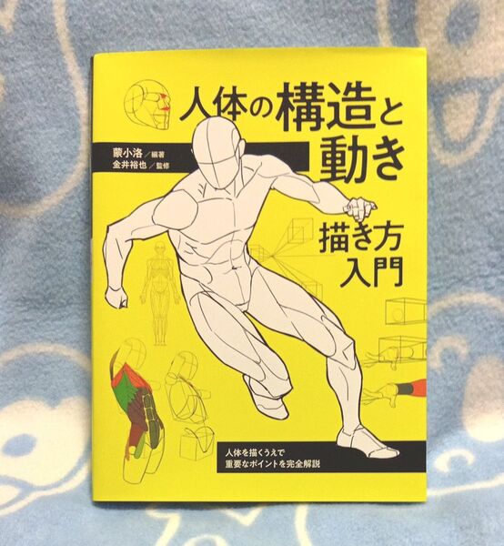 ★人体の構造と動き描き方入門/人体を描くうえで重要なポイントを完全解説/蒙小洛金井裕也/ホビージャパンの技法書イラスト漫画描き方★