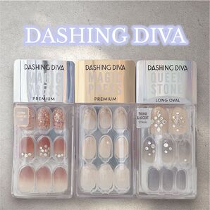 【匿名配送】DASHING DIVAダッシングディバ マジックプレス〈ネイルチップ ハンド ジュエリー 3点セット