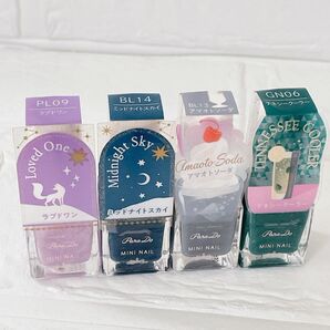 【匿名配送】Para Do ミニネイル ★クールな4色セット★ テネシークーラー