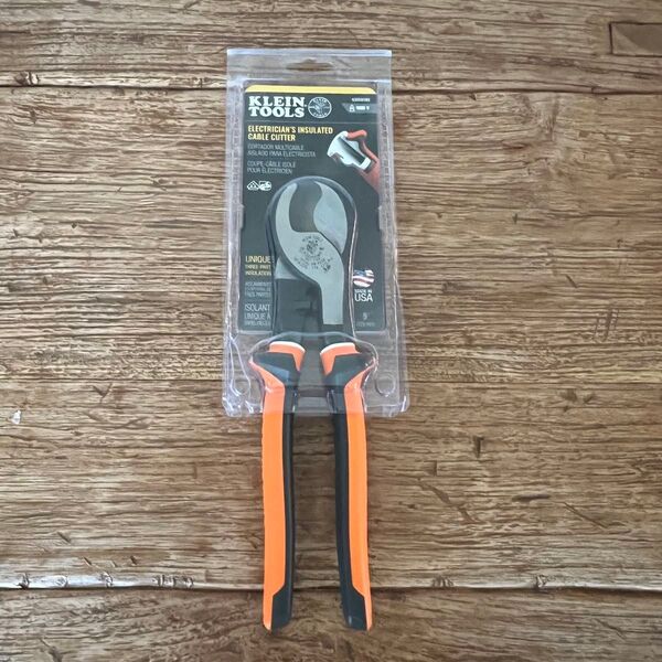 【新品未開封】Klein Tools 絶縁ケーブルカッター 63050EINS