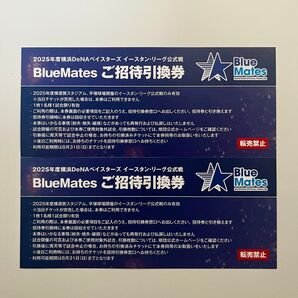 2025年度横浜DeNAペイスターズ イースタン・リーグ公式戦 BlueMates ご招待引換券 2枚セット