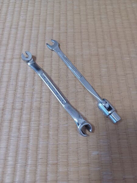 KTC ブレーキパイプレンチ TOP フレックスソケットレンチ コンビレンチ メガネレンチ スパナ TONE LOBSTER