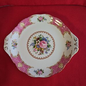 【A未使用極美品】ロイヤルアルバート レディカーライル B&Bプレート レディーカーライル 花柄 皿 ROYAL ALBERT