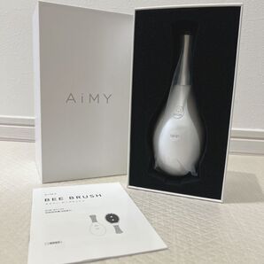 新品 AiMY BEE BRUSH ビーブラッシュ 美顔器 美容機器 スカルプ 目まわり エイジングケア 赤色LED 防水性能