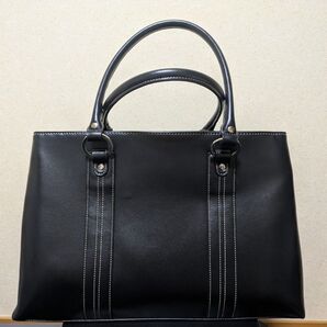 ビジネスバッグ ビジネストート 4W96 レディース A4対応 2ROOM 自立 底鋲付き リクルート 就活 男女兼用 合皮 撥水
