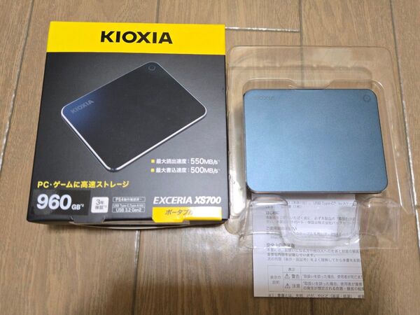 キオクシア KIOXIA ポータブルSSD 960GB