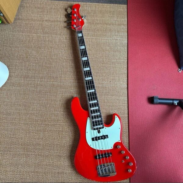 Mayones Jabba Classic 5 Monolith Vintage Candy Red Gloss 2022 ベース