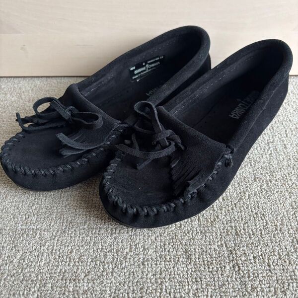 ミネトンカ MINNETONKA モカシン キルティ レディース スエード ハードソール KILTY SUEDE MOC