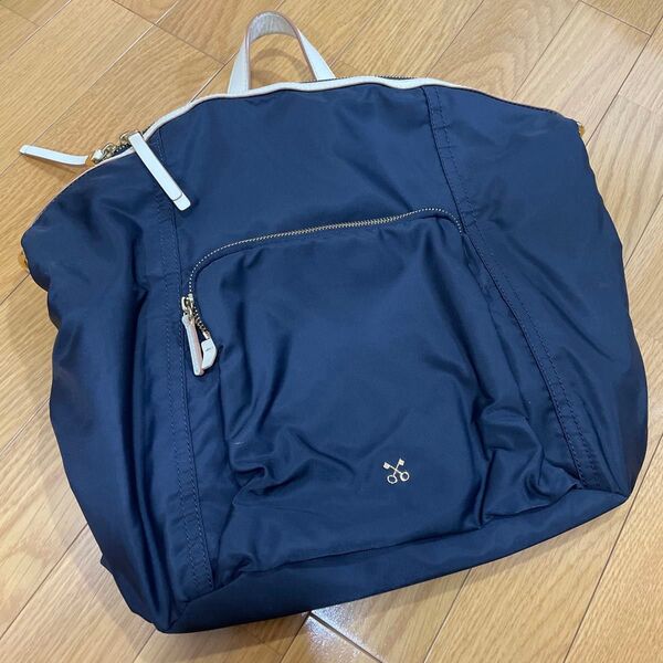 リュック バックパック SAZABY サザビー 2way リュック ナイロン ゴールド金具