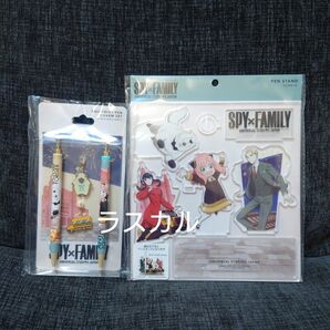 USJ ユニバ SPYFAMILY スパイファミリー チャーム付ボールペンセット アクリルペンスタンド