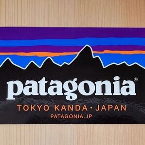 値下げ 美品 パタゴニア Patagonia シール ステッカー 東京 神田 日本 ショップステッカー 非売品 正規品