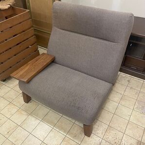 カリモク ソファ 1シーター 椅子 肘付き リクライニング