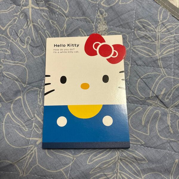 ハローキティ Hello Kitty メモ帳 スクエアキティ