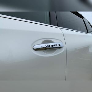 エクストレイル　X-TRAIL エンブレム　ステッカー　ドアハンドル 日産