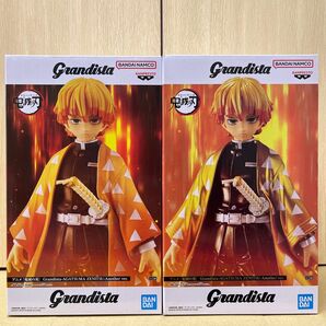 【外箱未開封発送】ナムコ限定 鬼滅の刃 Grandista我妻善逸Another ver. A B(メタリックver.)2種セット