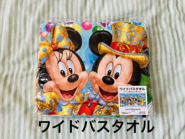 30周年 東京ディズニーリゾート ワイドバスタオル