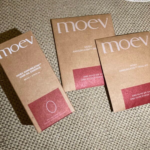 MOEV モエブ ヘアオイルエッセンス 80ml トライアルキット2セット付