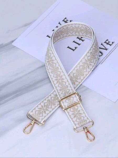 【新品未使用】ショルダーストラップ 単品 付け替え 太め ストラップ 交換用 ショルダーベルト Strap
