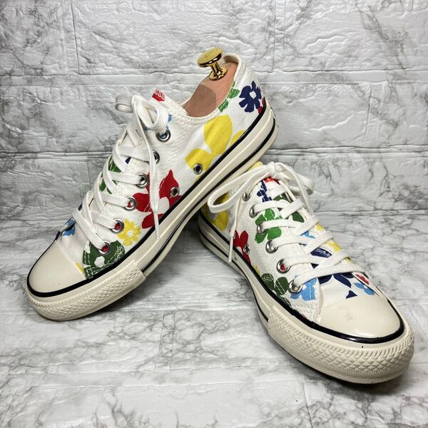 【未使用級】converse ALL★STAR Jams original 花柄 23.5cm