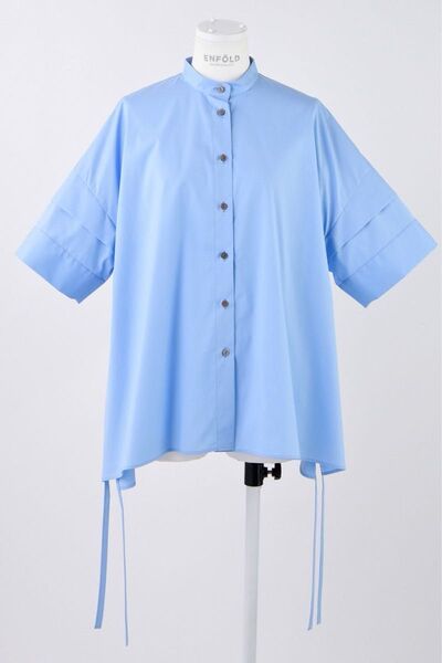 ENFOLD LAYERED‐SLEEVE SHIRT