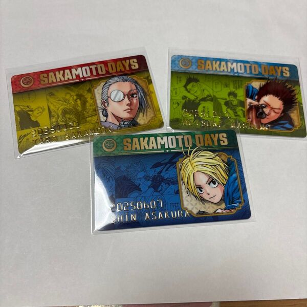 サカモトデイズ SAKAMOTODAYS バースデーコレクションカード 坂本太郎 朝倉 シン 真霜平助