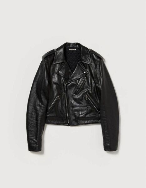 AURALEE 25AW LAMB LEATHER RIDERS JACKET オーラリー サイズ5 レザー ライダース